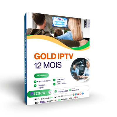 Offre IPTV GOLD 12 Mois OTT NEX